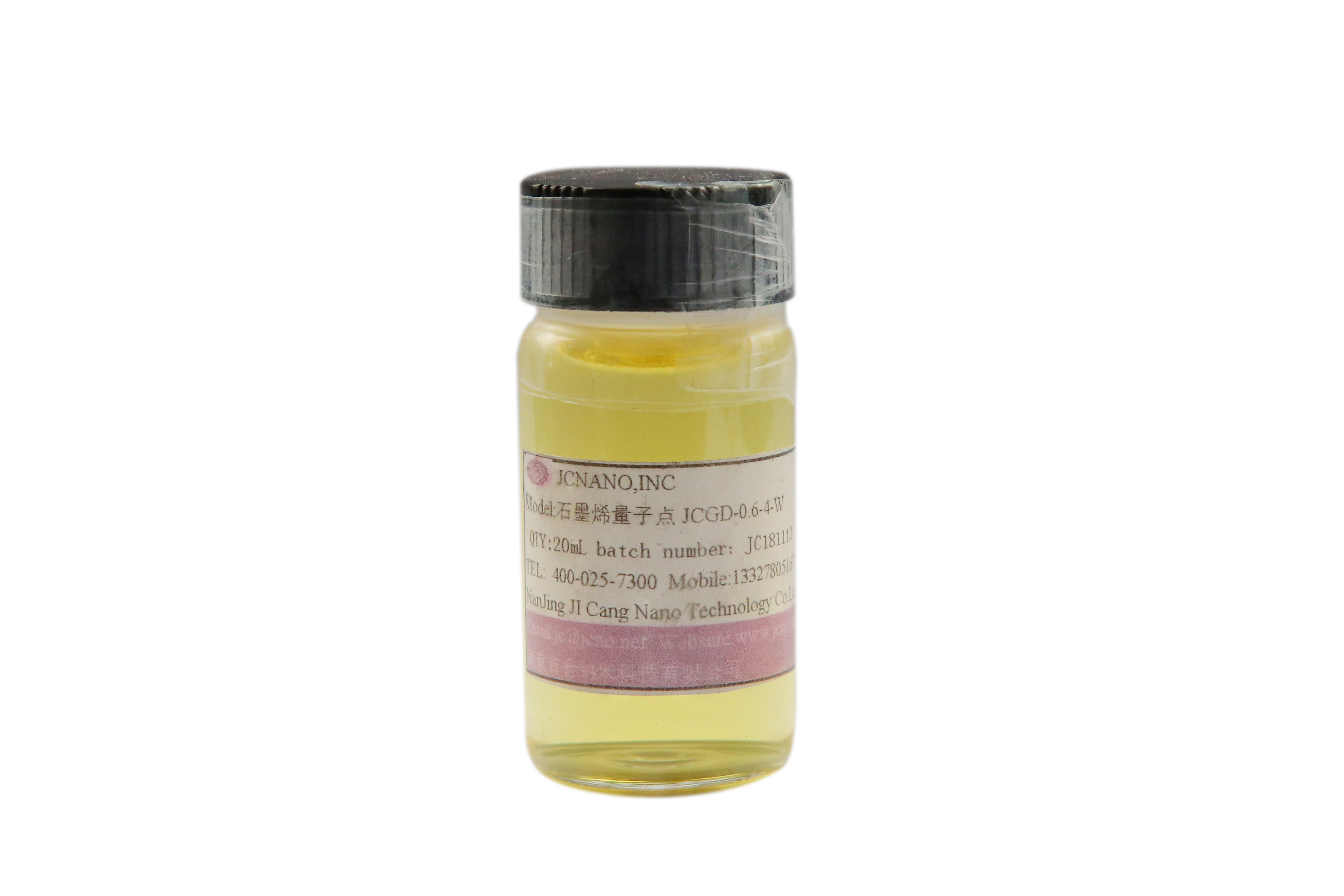 單層石墨烯量子點溶液JCGD-0.6-4-W